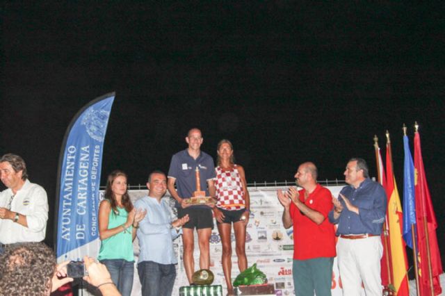 Alberto González y Mercedes Merino, ganadores en el Cross de Cabo de Palos