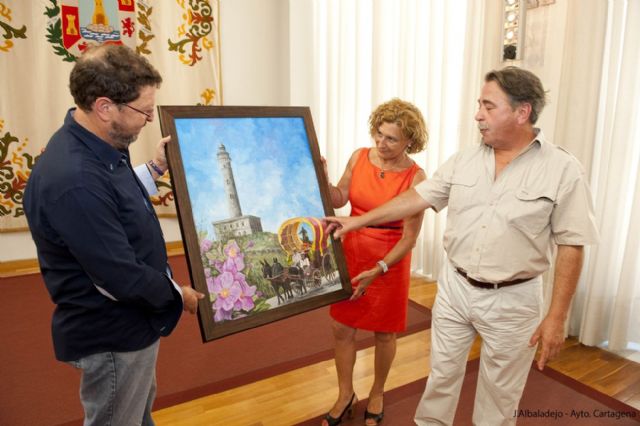 Un carro con romeros y el faro de Cabo de Palos darán imagen este año a la Romería de San Ginés