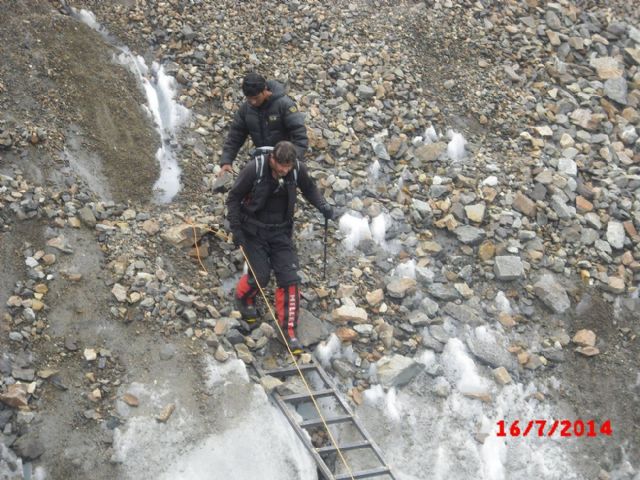 Carlos Garranzo vuelve esta semana a España de su reto del Broad Peak