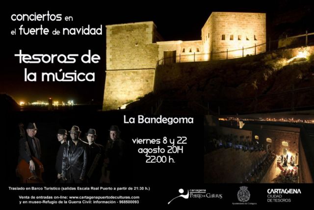 Aún quedan plazas para el concierto del viernes del Fuerte de Navidad