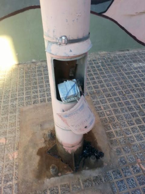 SPCT denuncia problemas de seguridad en el alumbrado público de Los Nietos