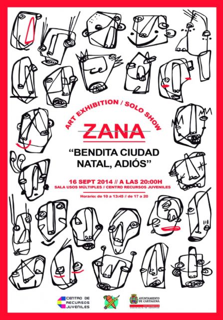 Arte urbano en el Centro de Recursos Juveniles con Zana