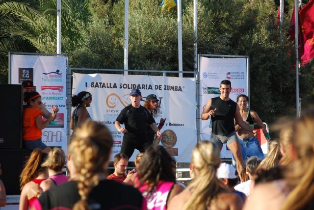 Zumba y baloncesto en la batalla solidaria por las personas con discapacidad intelectual