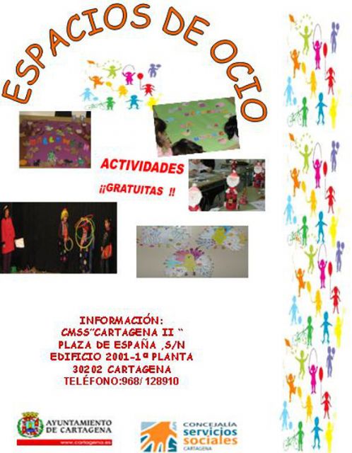 Los Espacios de Ocio comienzan en octubre el curso 14/15