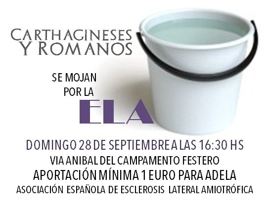 Los Carthagineses y Romanos se mojarán por la ELA