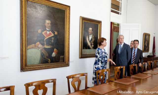 Barreiro y Morenés repasan los asuntos de Defensa que afectan a Cartagena