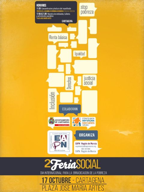 Cartagena se suma a la lucha contra la pobreza