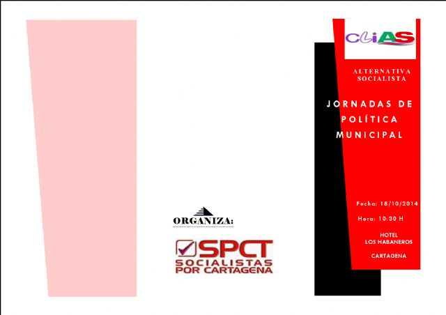 Cartagena acoge las jornadas de política municipal federal de Alternativa Socialista (CLIAS)