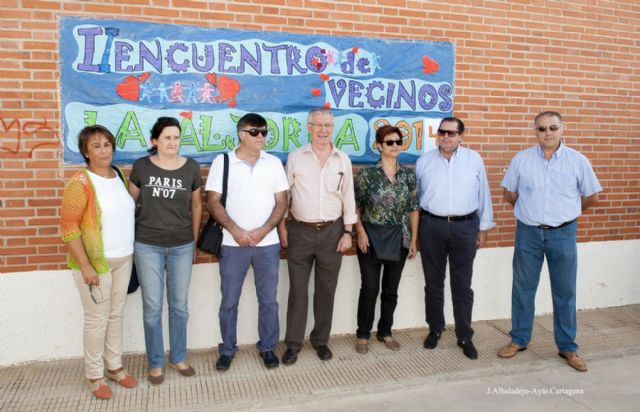 Ambiente festivo en La Ajorra para celebrar las jornadas de convivencia vecinal