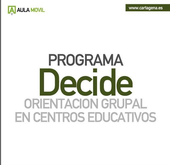 DECIDE lleva la orientación educativa y laboral a las aulas