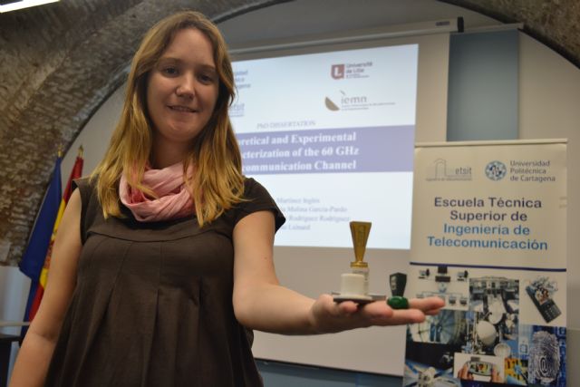 Una tesis de la UPCT, pionera en investigar las telecomunicaciones inalámbricas de la 5G