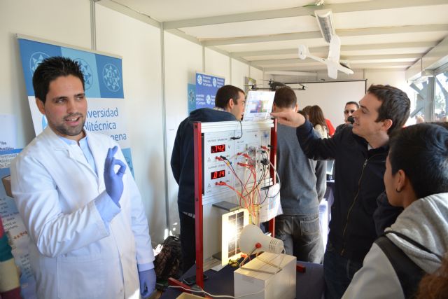La Universidad Politécnica de Cartagena lleva a la Semana de la Ciencia lo mejor de su investigación aplicada