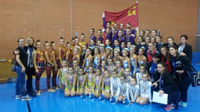 Cartagena y Murcia triunfan en al I Fase de la Copa de España de Estética de Grupo