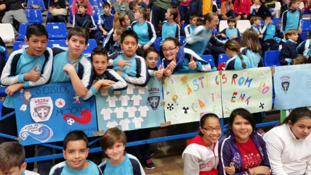 Éxito en el macroade de fútbol sala