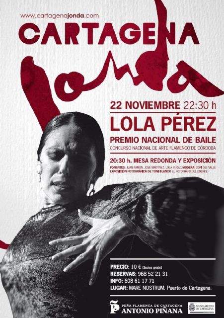 Continúa este sábado el ciclo de flamenco Cartagena Jonda