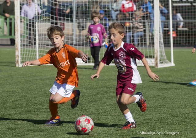 E.F. Algar, E.F. La Aljorra, C.D. Minera y C.D. Mediterráneo A lideran la categoría pre-benjamín A