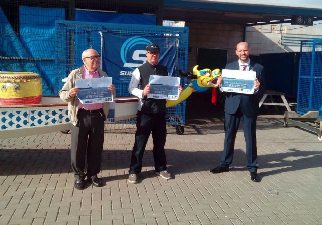 Cartagena celebra este sábado su primer Interempresas de Dragon Boat