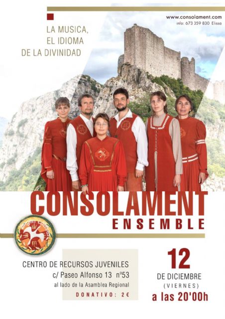 Concierto de Comsolament Ensemble, La música, el idioma de la divinidad