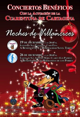 La Cuarentuna de Cartagena muestra su lado más solidario por los más necesitados en estas fechas tan señaladas