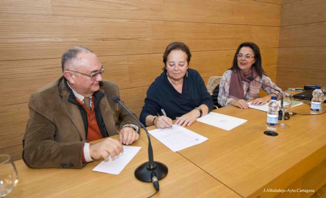 Rotary Club Cartagena Teatro Romano se hace amigo de honor del Teatro Romano de Cartagena