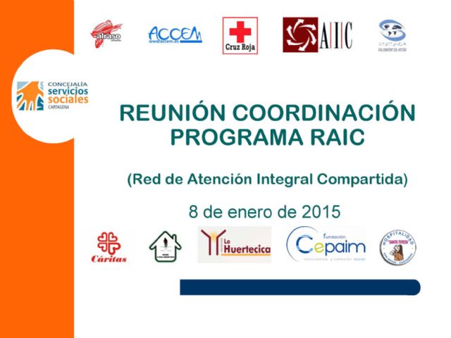 Ayuntamiento y entidades sociales avanzan en la Red de Atención Integral Compartida