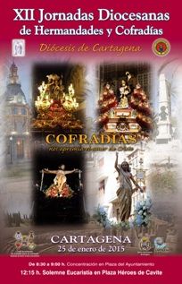 Sesenta cofradías y hermandades de la Región se citarán en Cartagena en la XII Jornada Diocesana