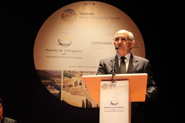Garre destaca la consolidación de Cartagena como 'punto estratégico' del turismo de cruceros