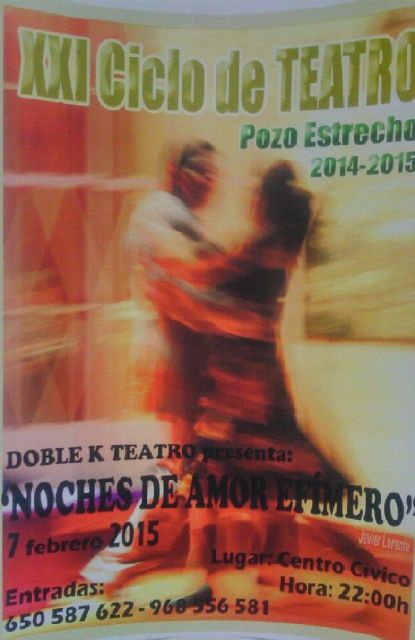 Vuelve el Ciclo de Teatro a Pozo Estrecho