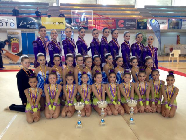 Oro para la Gimnasia Estética de Grupo de Cartagena