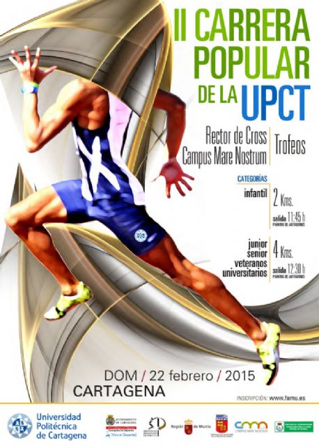 La Carrera Popular UPCT vuelve con su segunda edición