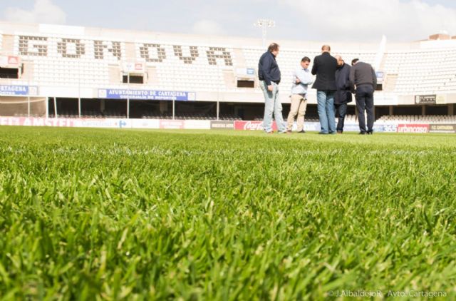 El Cartagonova esta preparado para el amistoso que jugará la Sub-21 en Cartagena