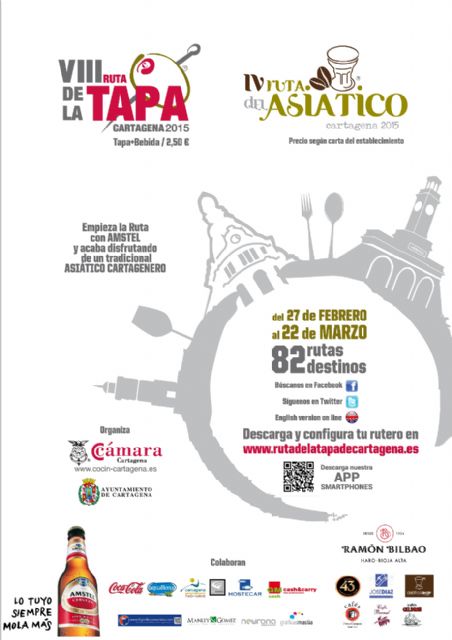 Comienzan las rutas de la Tapa y el Asiático