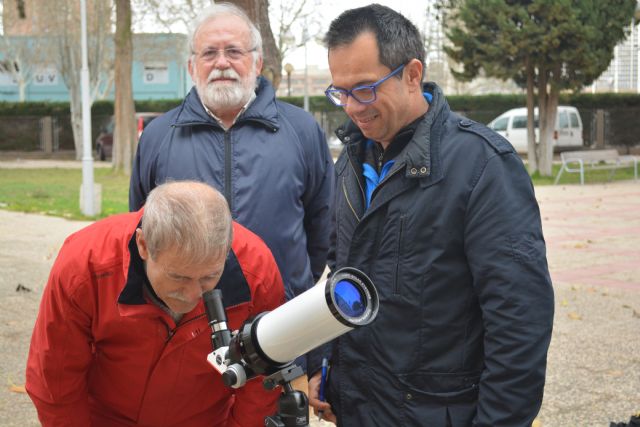 Las nubes impiden que se vea el eclipse desde la UPCT
