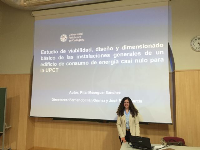 Una estudiante de Industriales propone opciones energéticas para que el nuevo edificio de Arquitectura sea de consumo casi nulo