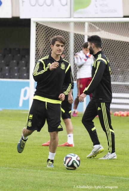 El mejor césped del Carthagonova para los sub 21 de España y Noruega