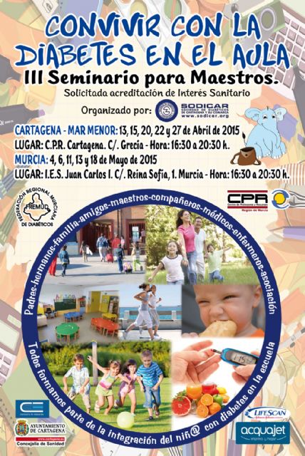 III Seminario para maestros y profesores Convivir con la Diabetes en el Aula