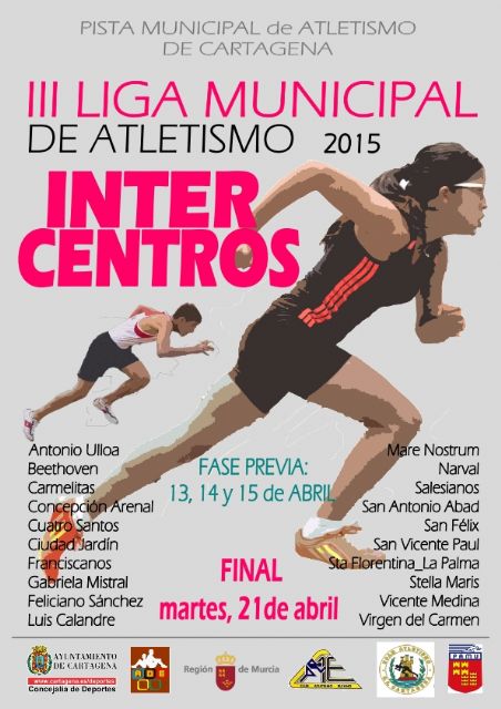 400 alumnos de primaria participan en la III Liga Municipal Atletismo Intercentros