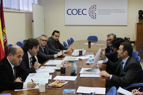 MC, COEC y Cámara comparten los mismos criterios sobre las infraestructuras regionales