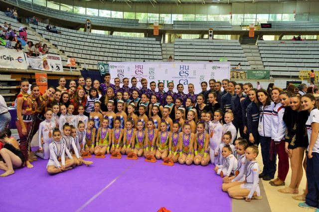 El Club Rítmica Cartagena se proclama campeón de España