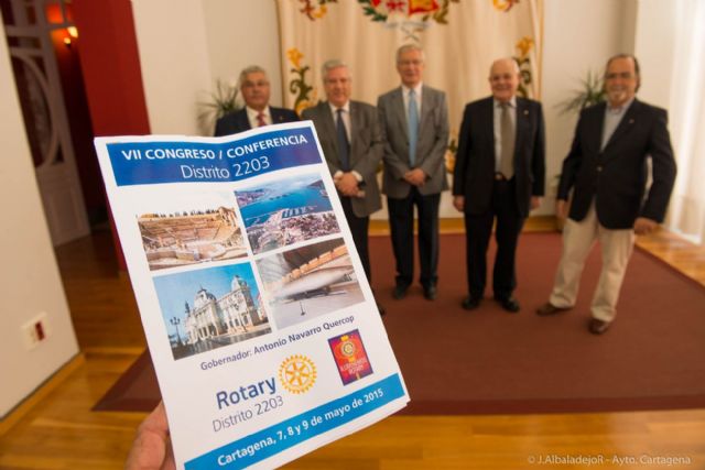Un congreso reúne en Cartagena a 300 Rotarios de la zona de Levante y Andalucía