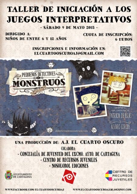 Taller de iniciación a los juegos interpretativos para niños