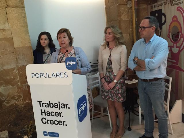 El PP presenta su nueva web, Cartagena una gran ciudad, para la campaña electoral