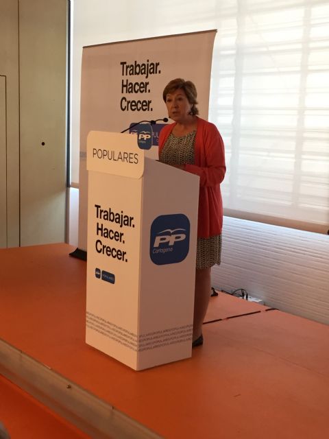 Barreiro presenta en Cartagena '245 compromisos para crear empleo y seguir creciendo'