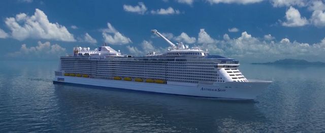 El Anthem of the Seas nos visita por primera vez