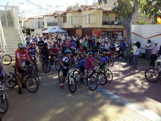 La II Marcha MTB Junior y la VI Ruta Turística pusieron Los Belones sobre dos ruedas