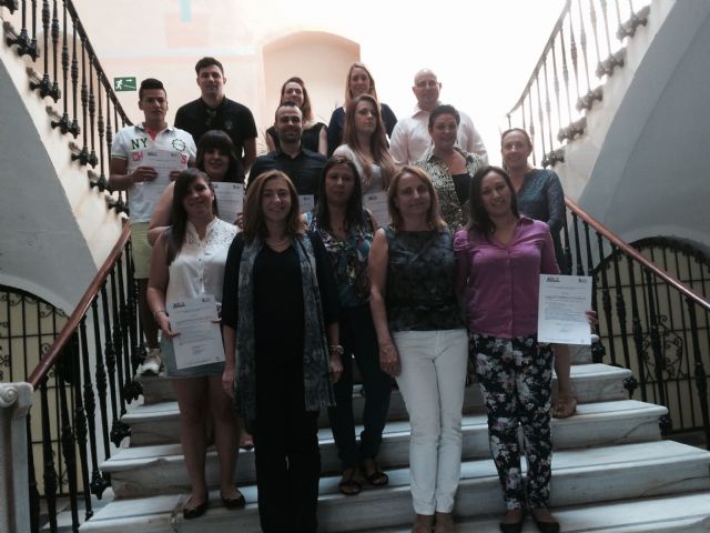 Clausura del curso de Actividades de Venta en la ADLE