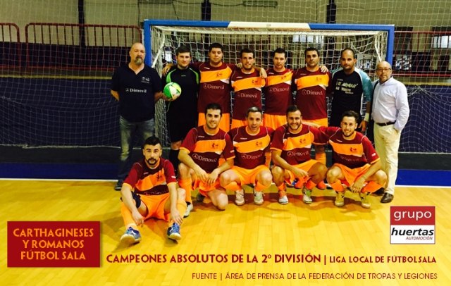 Carthagineses y Romanos campeones del fútbol sala