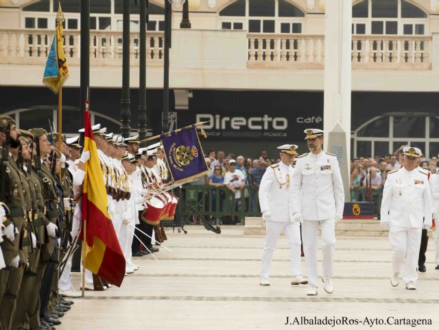 El Arma Submarina cumple cien años en presencia del Rey