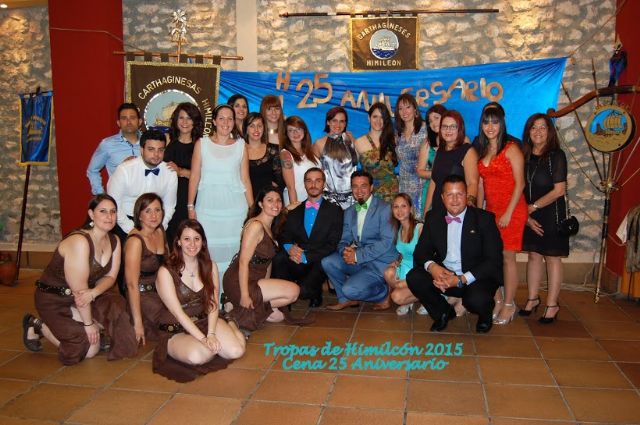 Cena de gala del 25 aniversario de las Tropas de Himilcón