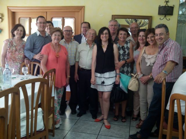 Los mayores de El Albujón homenajean a los concejales populares Antonio Calderón y Nicolás Ángel Bernal